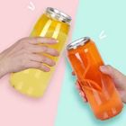 Η Pet μπορεί πλαστικά μπουκάλια ποτών με το προσαρμοσμένο εύκολο ανοικτό τέλος λογότυπων διαφανές