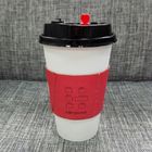 Καυτός καφές μανικιών φλυτζανιών εγγράφου με τα διάφορα χρώματα εκτύπωσης όφσετ Flexo λογότυπων