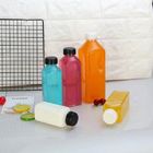 Τα πλαστικά μπουκάλια ποτών της PET καθαρίζουν τα μπουκάλια γυαλιού με την κεφαλή κοχλίου αλουμινίου