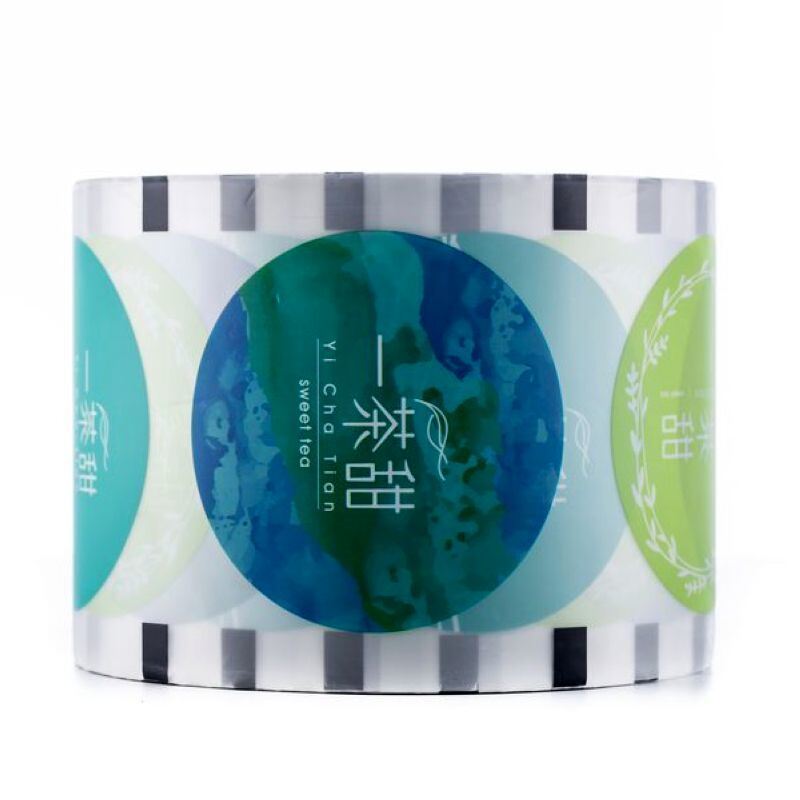 Custom Cup Sealing Film Sealer Film PP Cup Bubble Tea Sealing Film for PP PET Cup