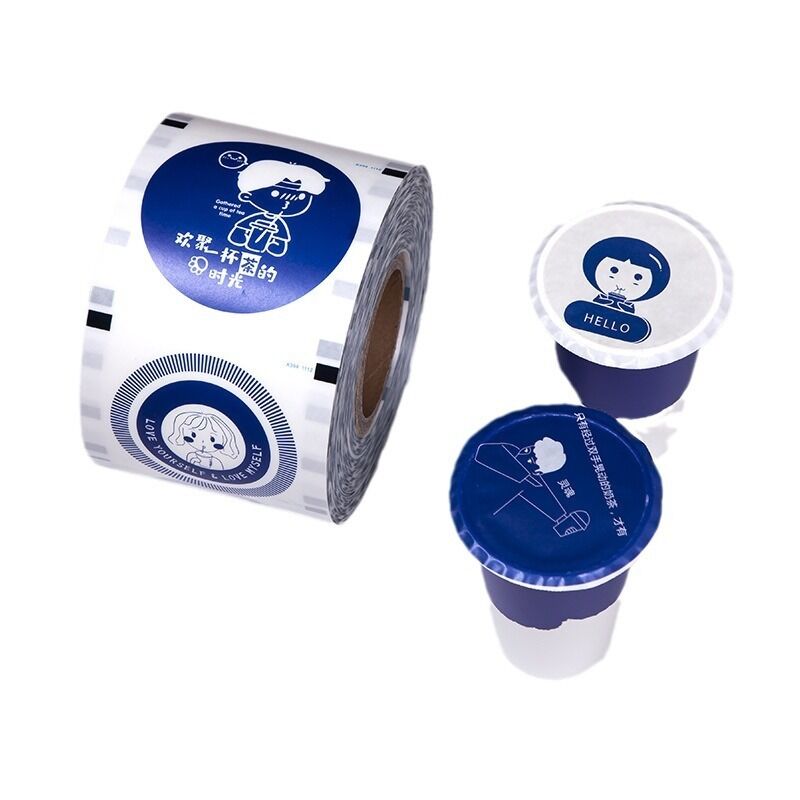Custom Printed Bubble Tea Sealing Film - 95mm Universal Cup Sealer Roll for Boba, Juice & Milk Tea (3000 Pcs/Roll)