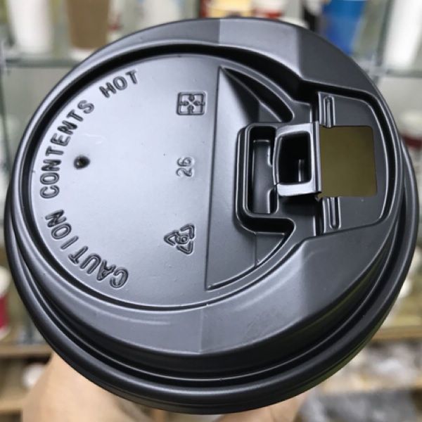 Μίας χρήσης πλαστικό καπάκι 80mm φλυτζανιών φιλικό Sgs προαιρετικού Eco χρώματος 90mm CP