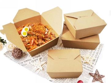 Συνήθειας σχεδίου εγγράφου take-$l*away κιβώτιο τροφίμων γεύματος της Kraft Paperfolding κιβωτίων ανακυκλωμένο τυπωμένη ύλη